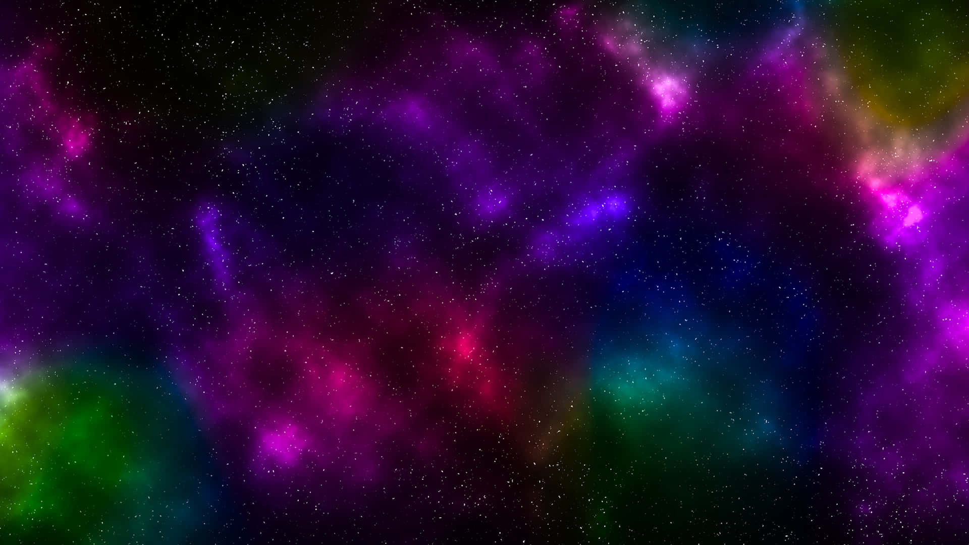 Galaxies Unfolding In The Infinite Abyss Wallpaper