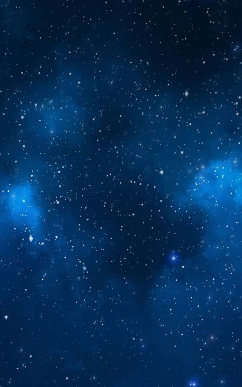 Explorea Majestade Do Reino Celestial Com Esse Papel De Parede Estético Azul-galáxia! Papel de Parede