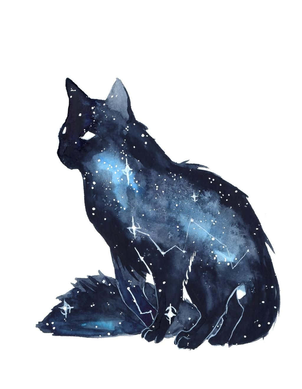 “En Kat, der er ude af denne verden” Wallpaper