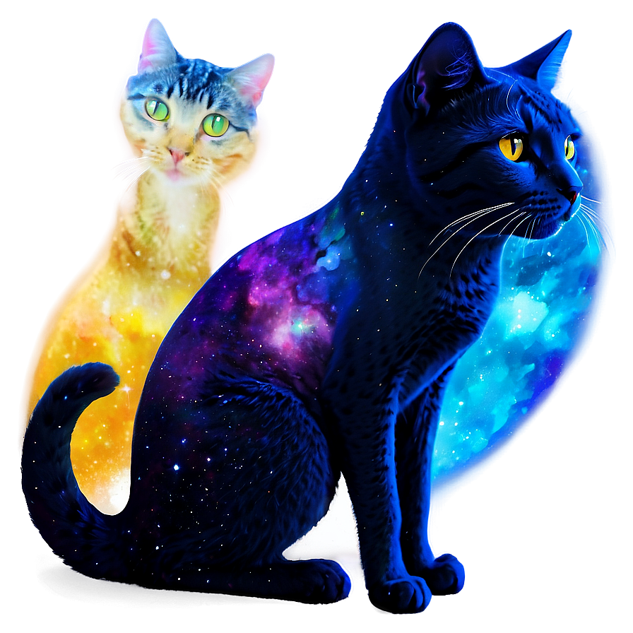 Galaxy Cat Png 06242024 PNG