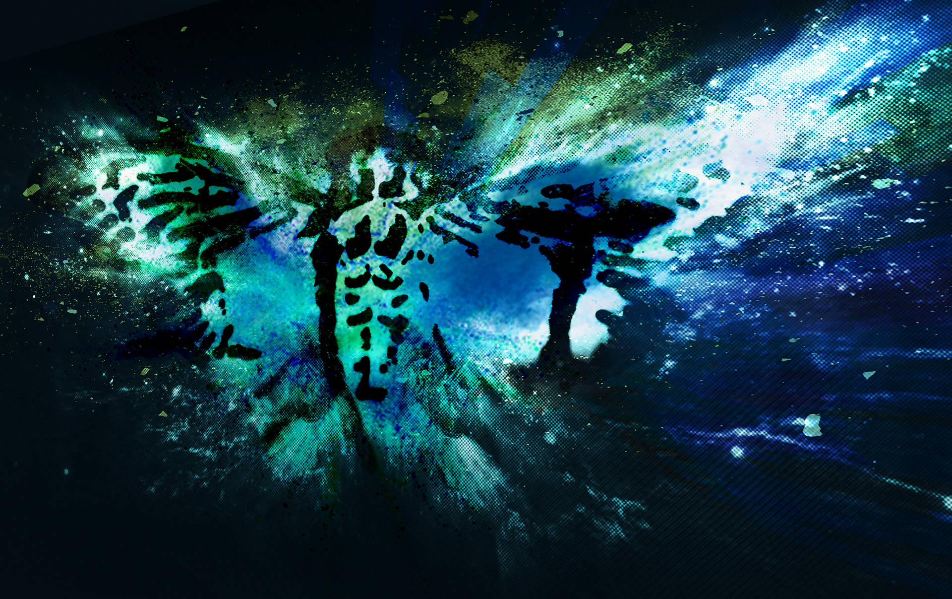 Galaks Cicada Kunst Wallpaper