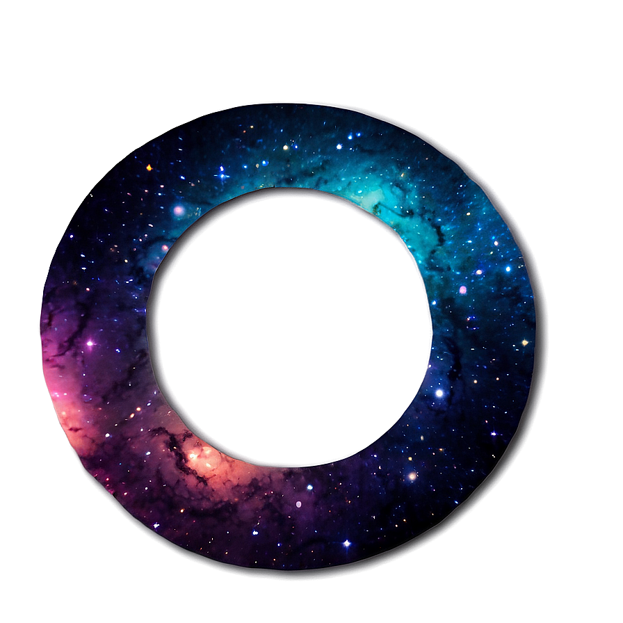 Galaxy Circle Frame Png Yrs11 PNG