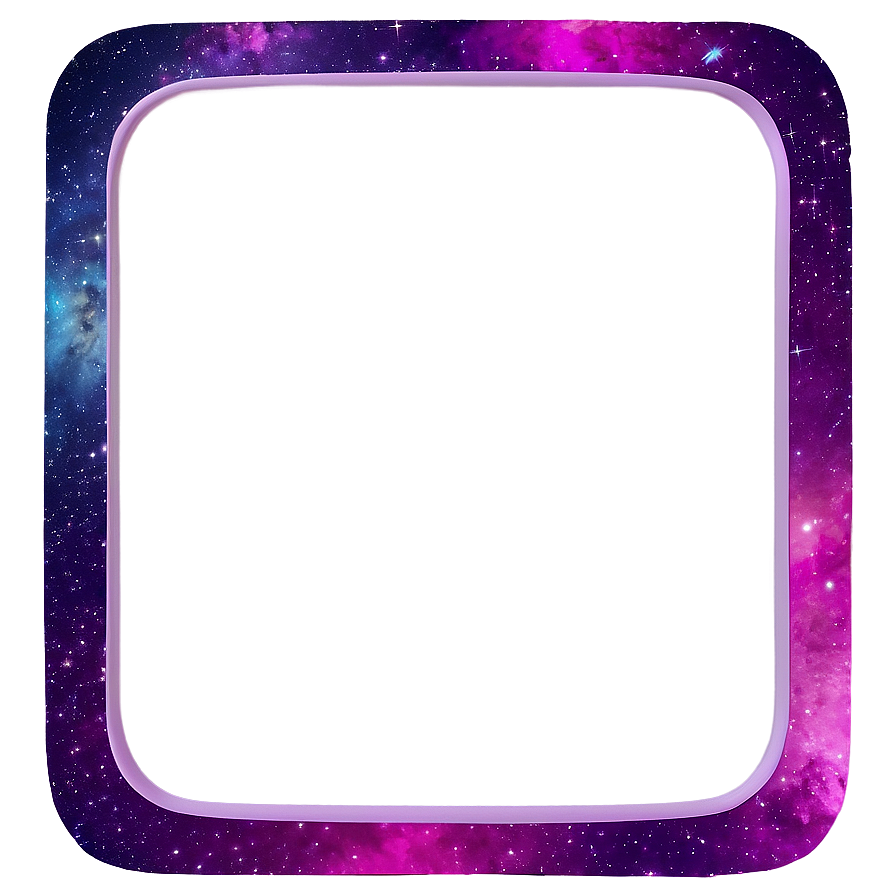 Galaxy Cute Frame Png Abp4 PNG
