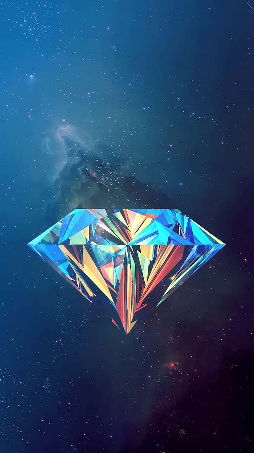 Get your shine on with these beautiful Galaxy Diamonds Wallpaper