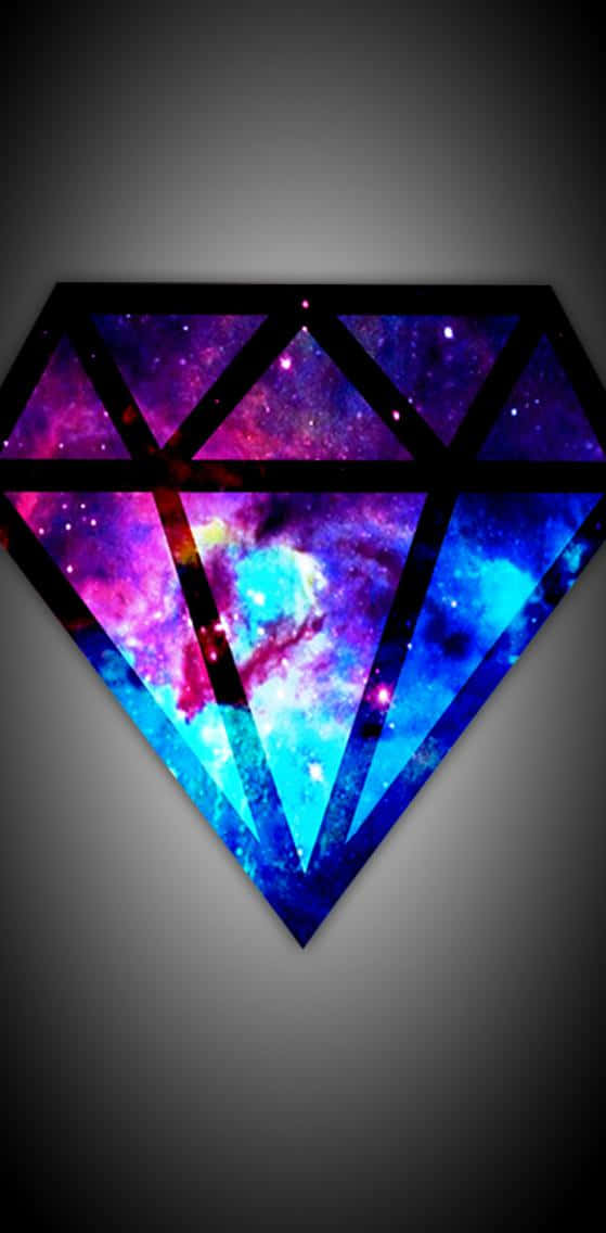 Unvergleichlicherluxus - Galaxy Diamond Wallpaper
