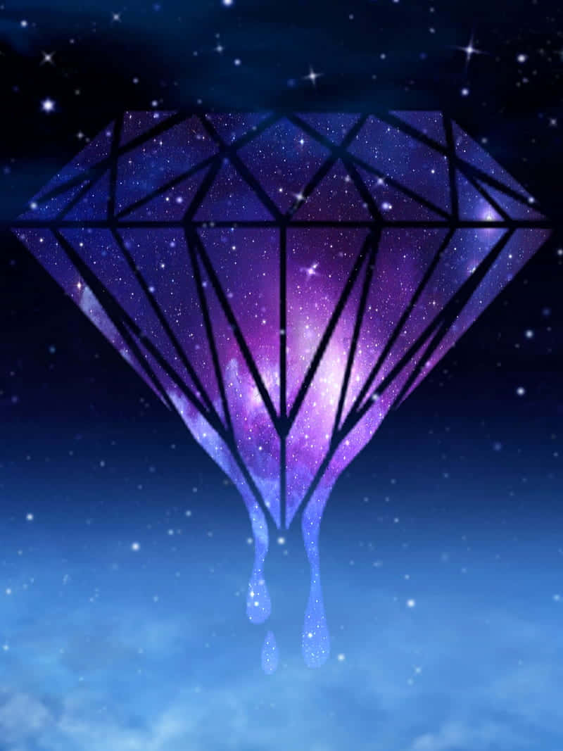 “A Brilliant Diamond Glittering in the Darkness of Space” Wallpaper