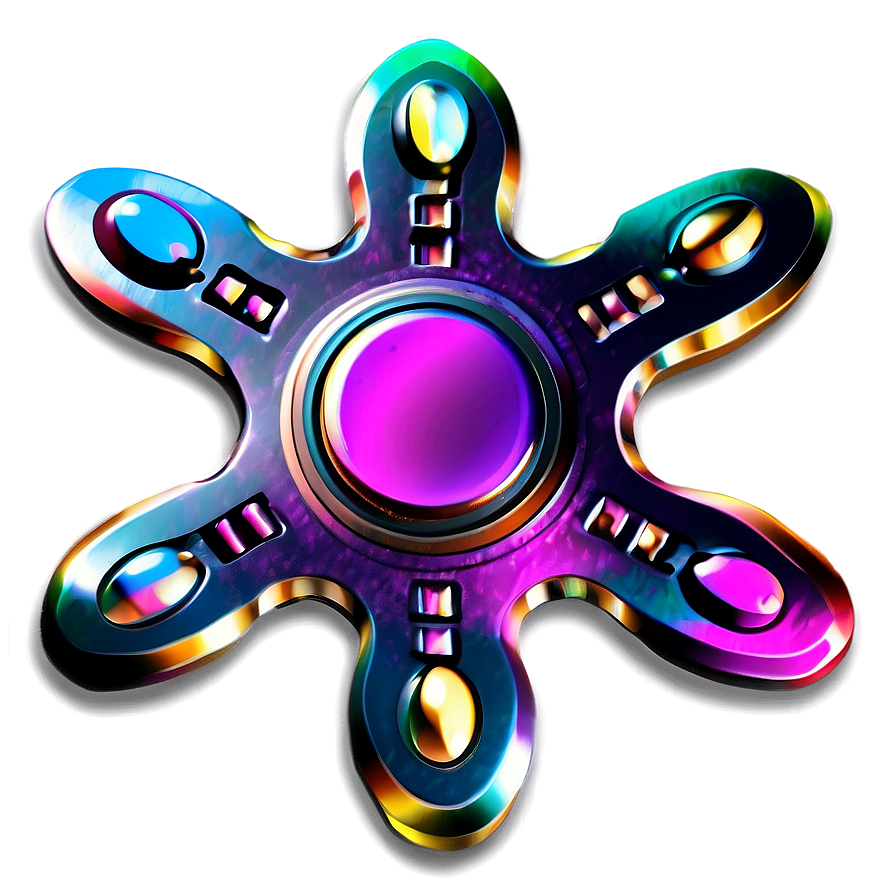 Galaxy Fidget Spinner Png 6 PNG