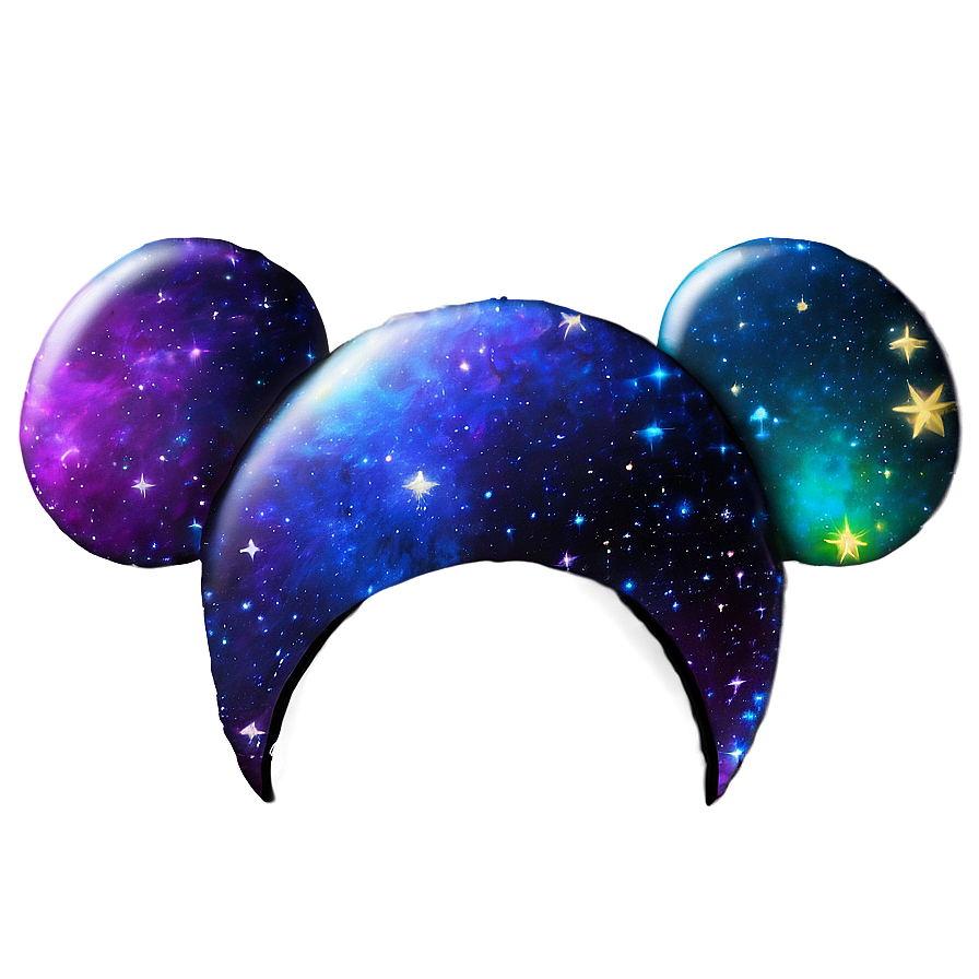 Download Galaxy Mickey Mouse Ears Png Meo | Wallpapers.com