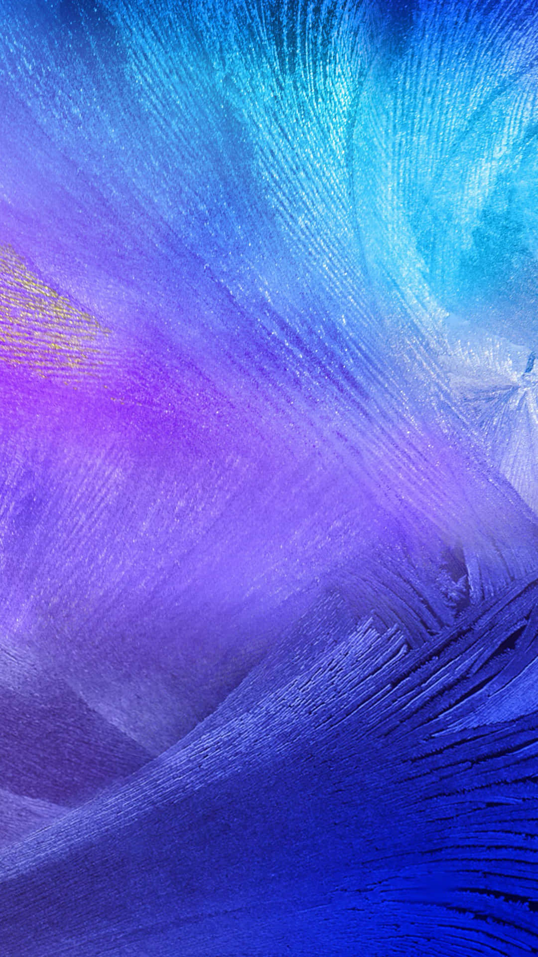 Glittery Purple Galaxy Note 4 Wallpaper