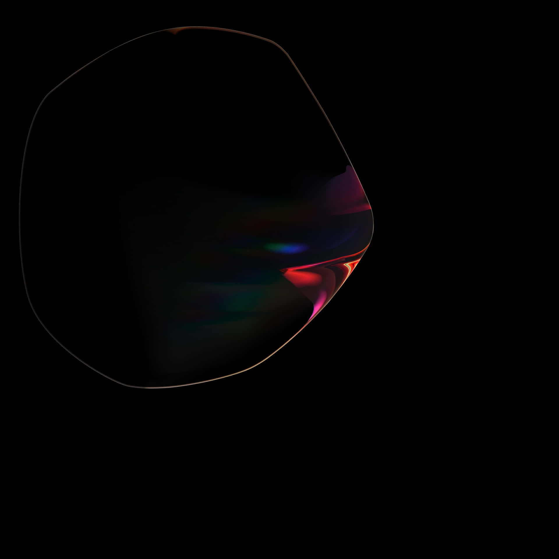 Translucent Circle Galaxy Note 4 Wallpaper
