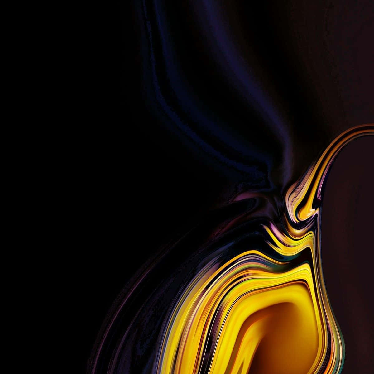 Goldenesschwarzes Galaxy Note 4 Wallpaper
