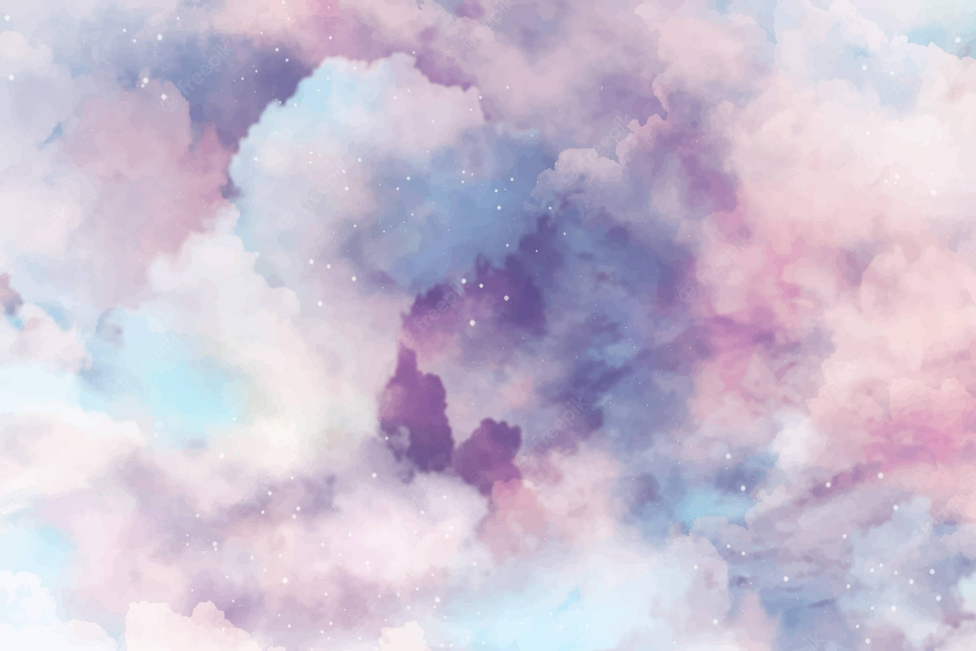 Galaxy Pastel Background Wallpaper