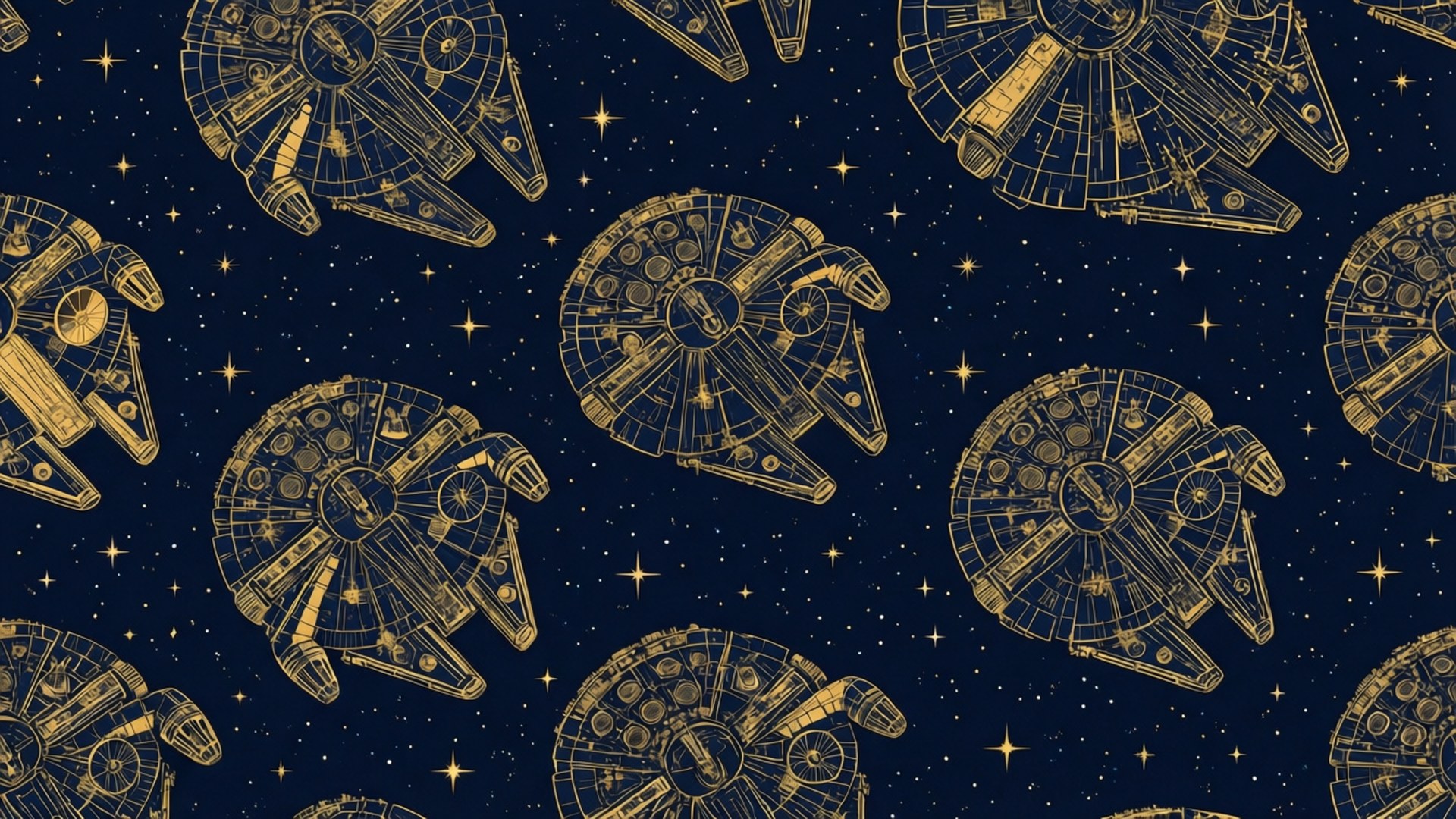 Galaxiemuster Wiederholung Wallpaper