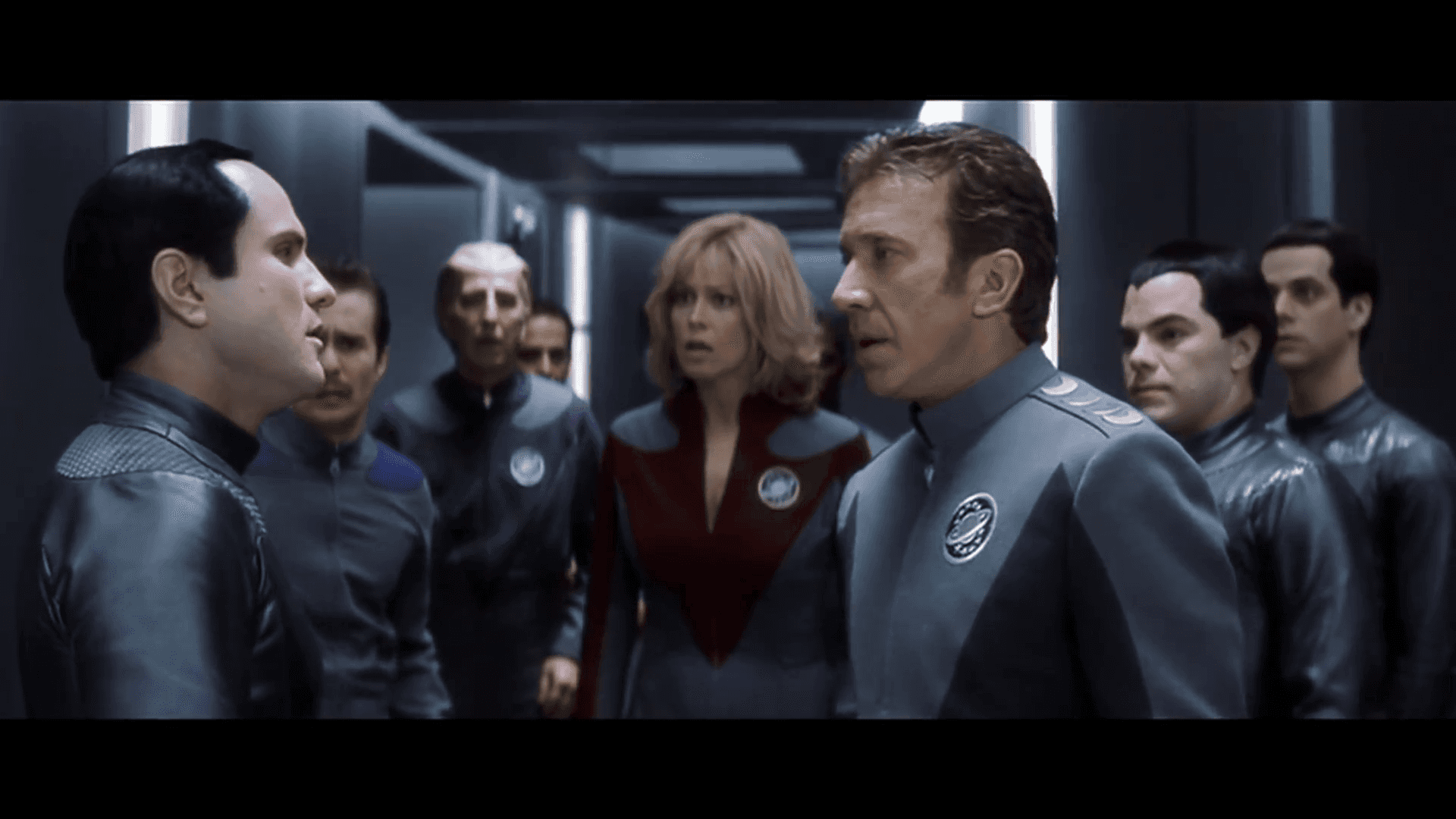 Galaxy Quest Cast Ready for Adventure Wallpaper