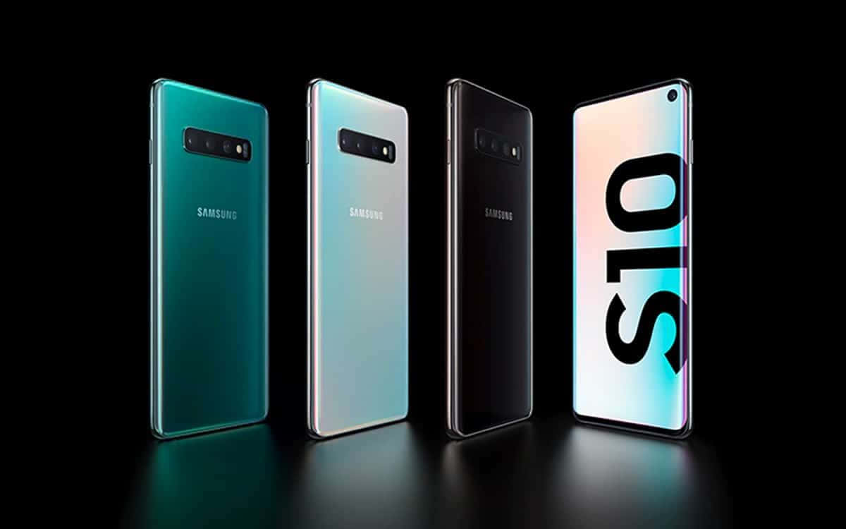 Samsung Galaxy S10, den næste generation af teknologi.