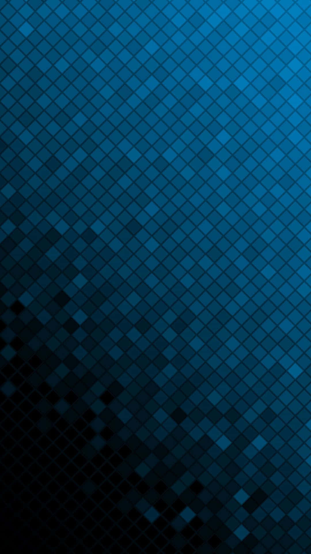 Galaxy S5 Blue Gradient Tiles Wallpaper