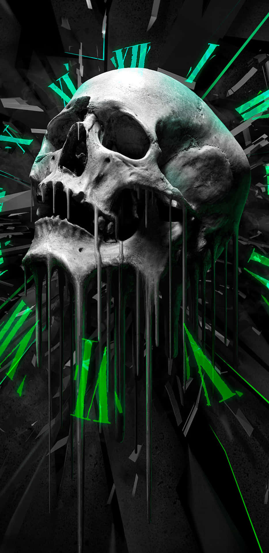 HD wallpaper: skull, triangle, space | Wallpaper Flare