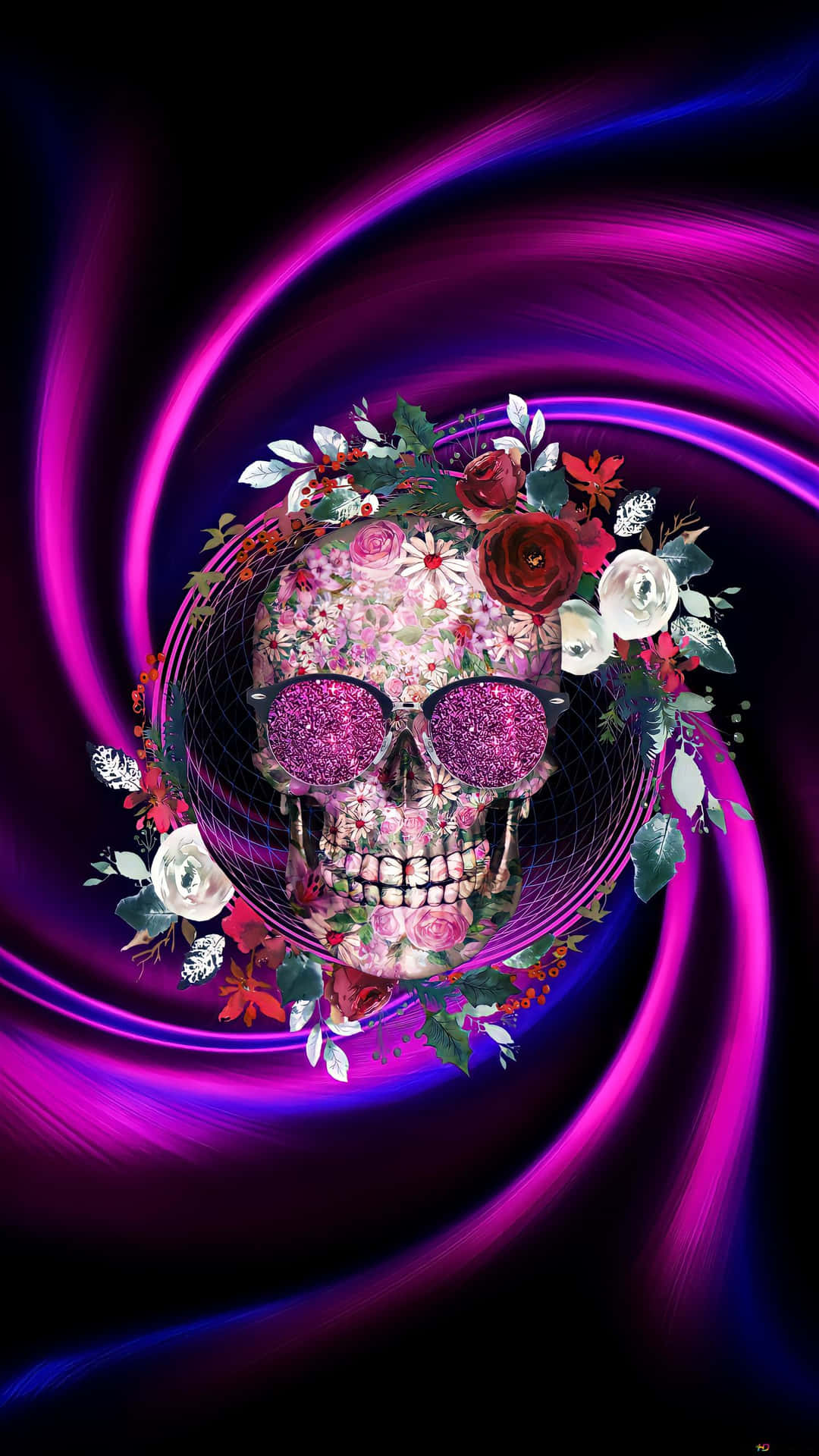 Download Galaxy Skull Wallpaper 