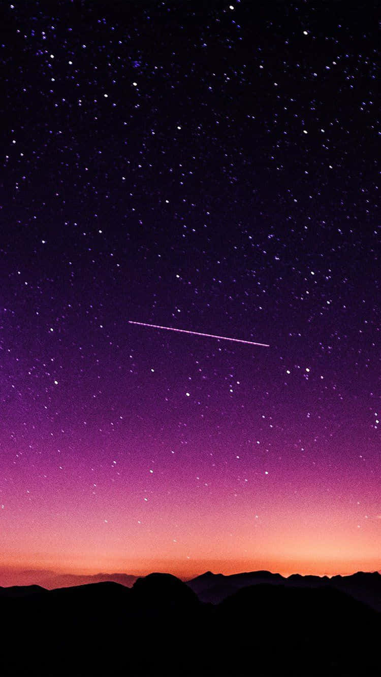 Looking Up At The Stars, Watching The Galaxy Sky Wallpaper