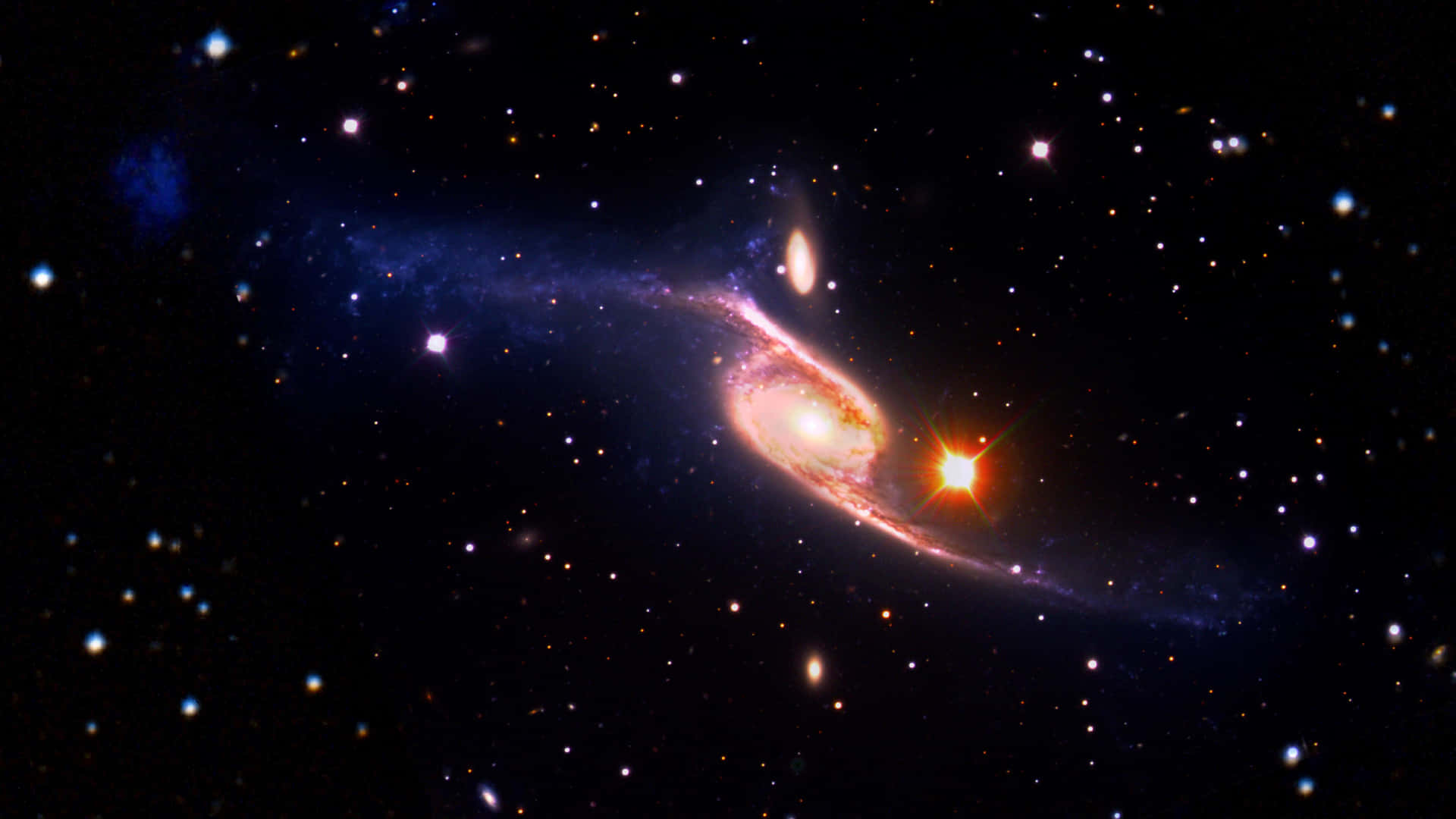 Galaxieweltraum Hintergrund Condor Galaxy