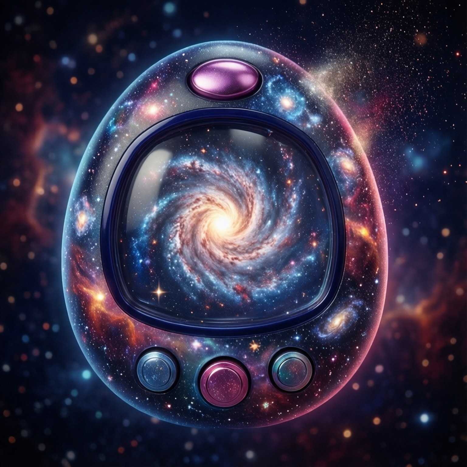 Galaxy Tamagotchi Bakgrunner