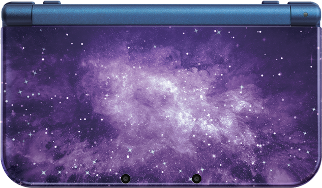 Galaxy Themed Game Console PNG