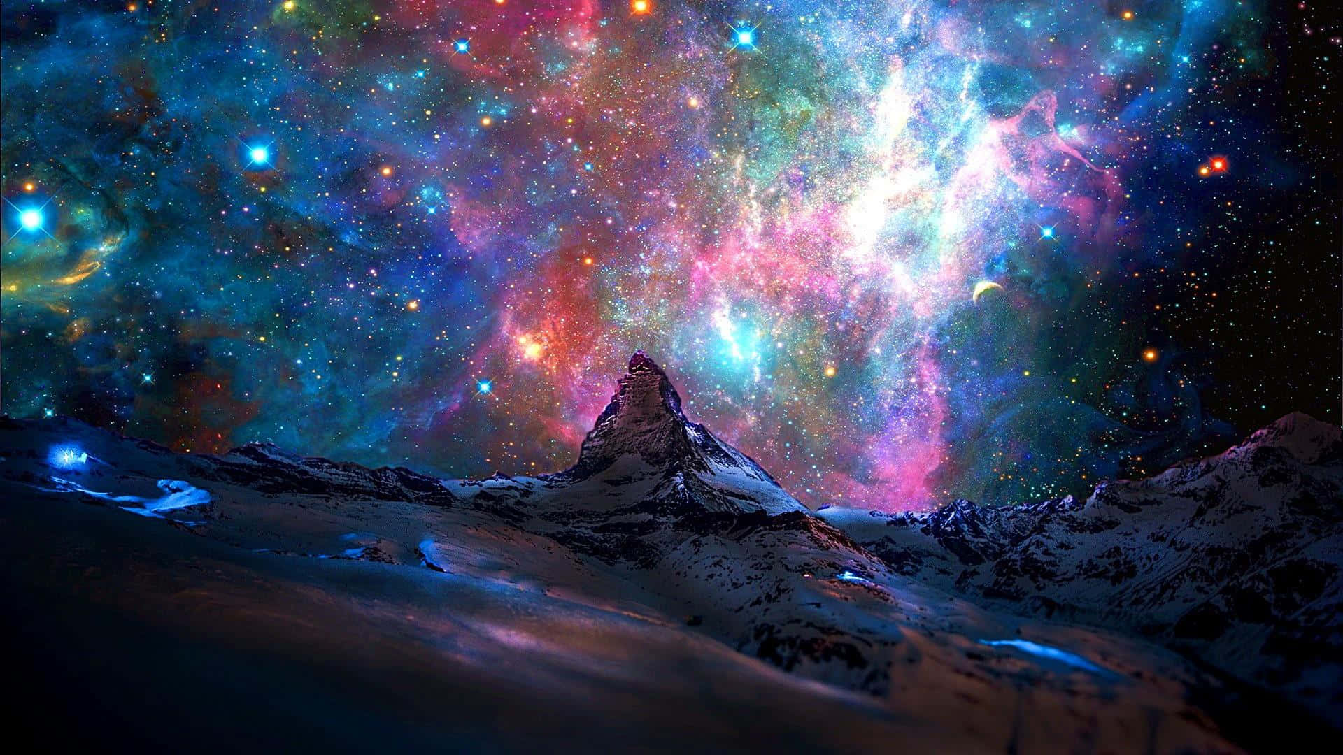 A stunning piece of art that transports us to the far and distant edges of the universe Wallpaper