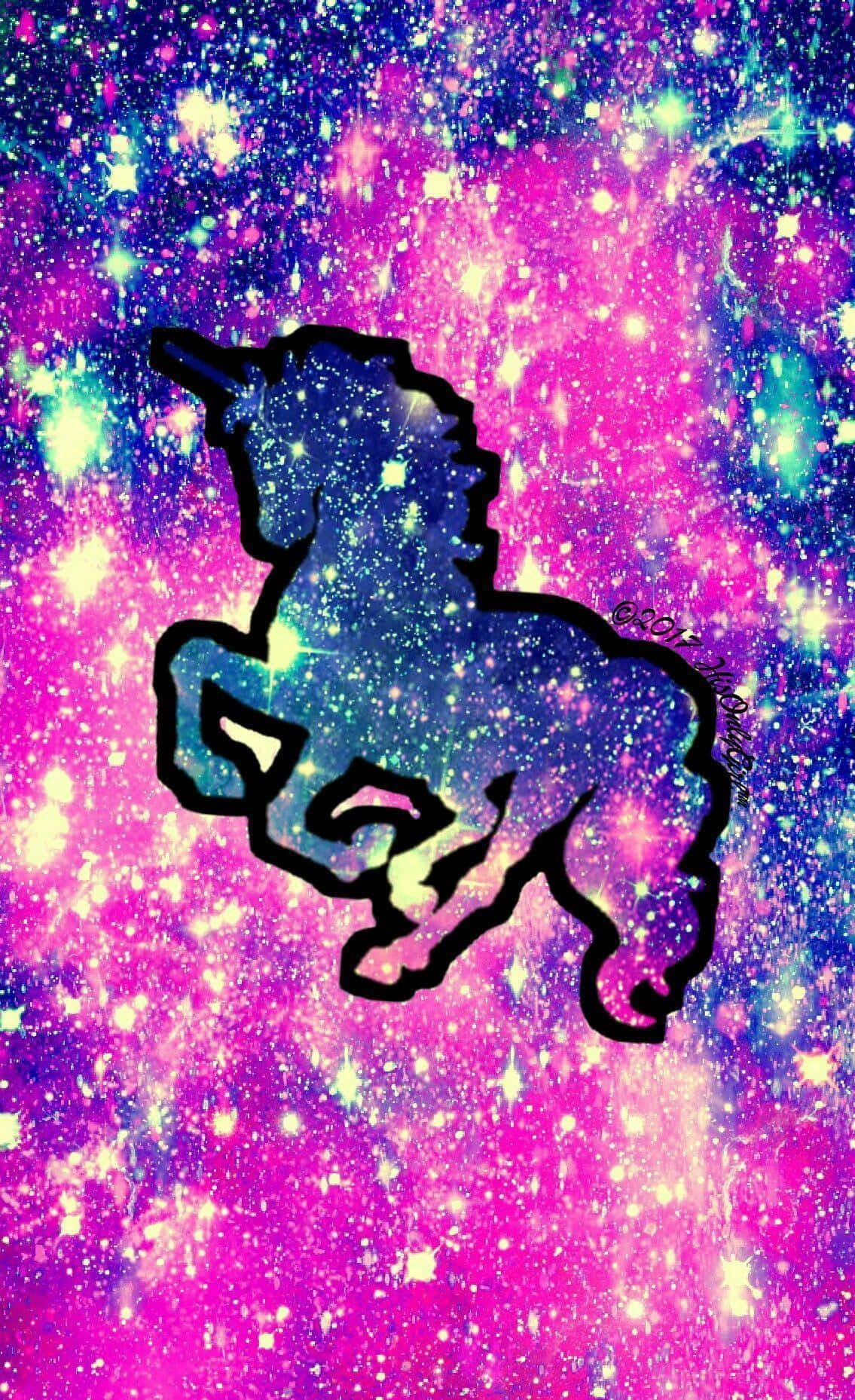 Stunning Galaxy Unicorn in a Cosmic Adventure