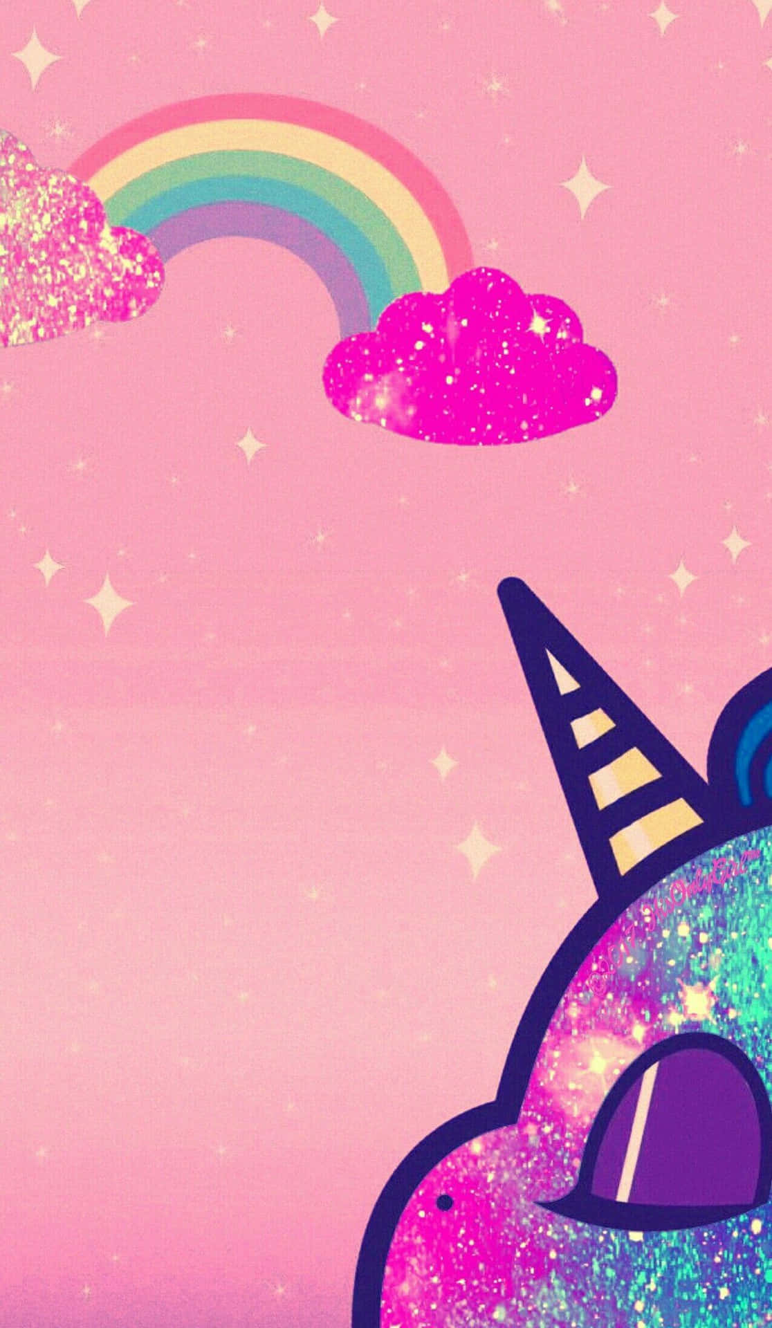 Galaxy Unicorn, universe, colourful, rainbow, pretty, girly, HD phone  wallpaper | Peakpx