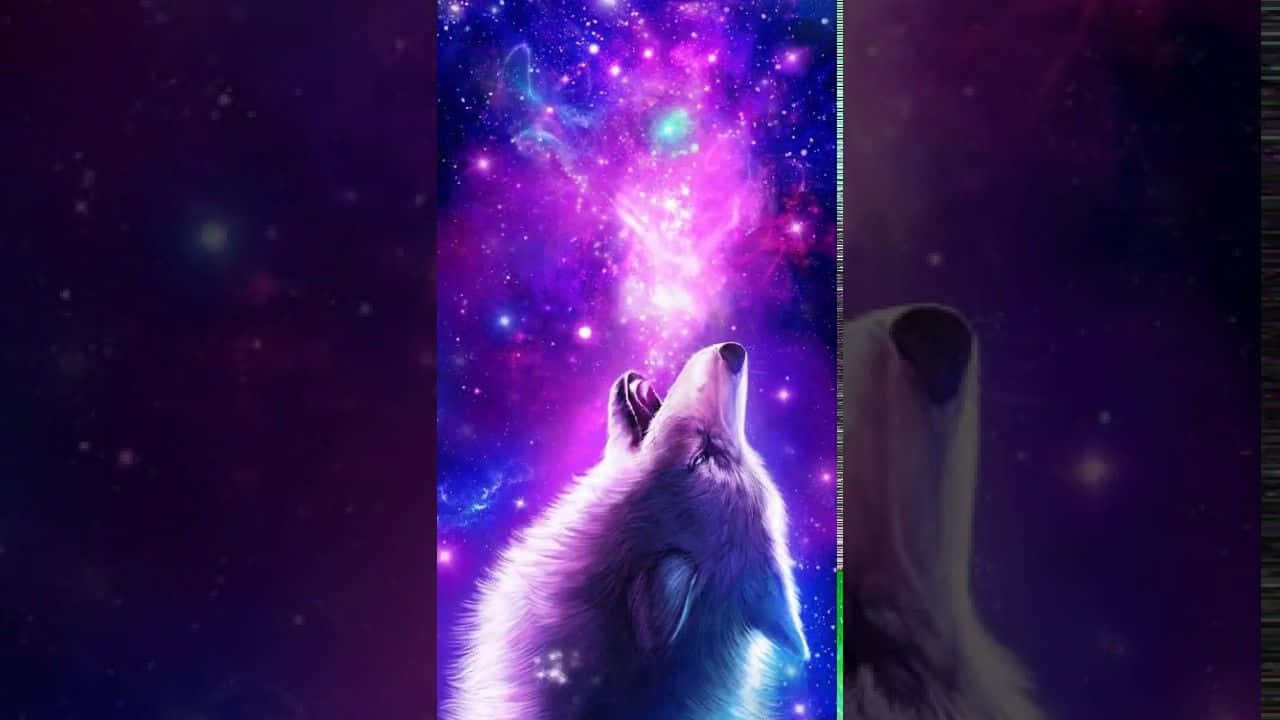 "Howling at the Cosmos With Awe and Wonder" Wallpaper