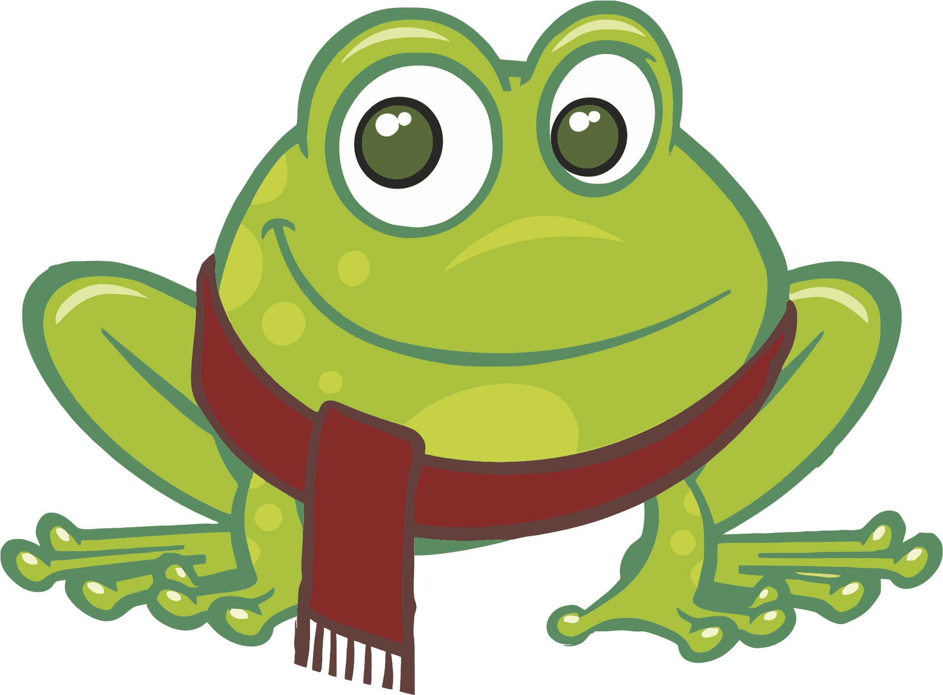 Galinha Pintadinha Frog Character PNG