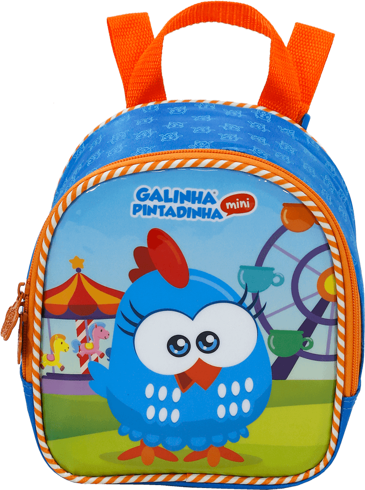 Galinha Pintadinha Mini Backpack PNG