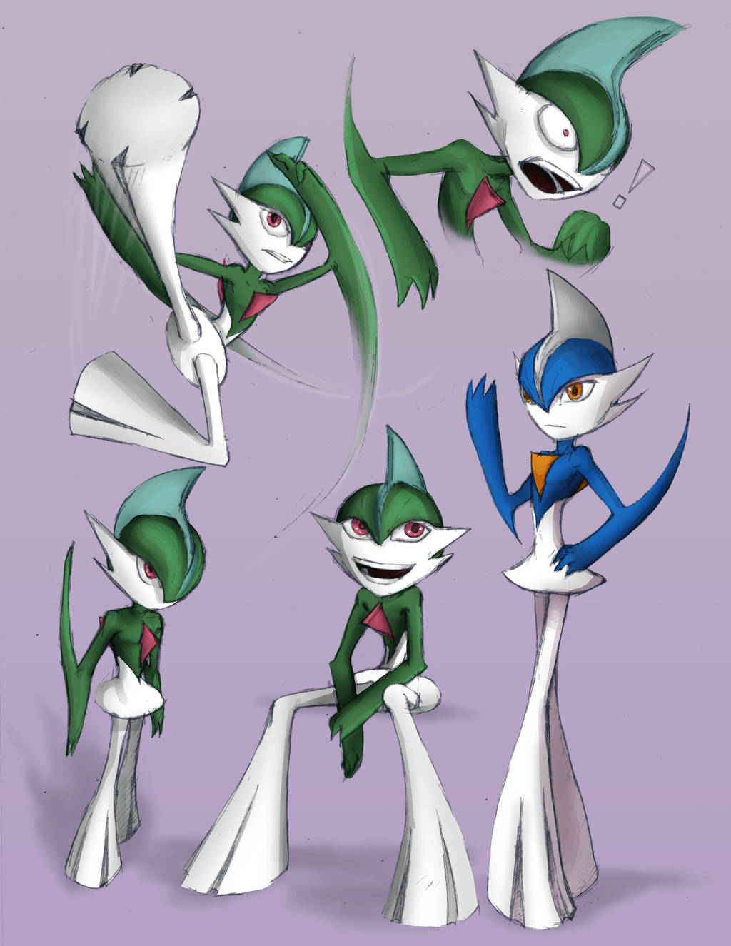 Gallade Collage Picture