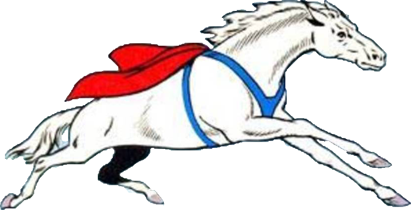 Galloping Cartoon Horse Illustration PNG