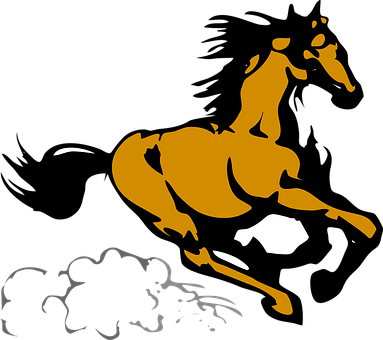 Galloping_ Horse_ Silhouette PNG