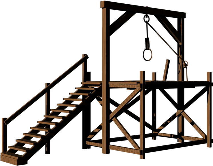 Gallowsand Noose Structure PNG