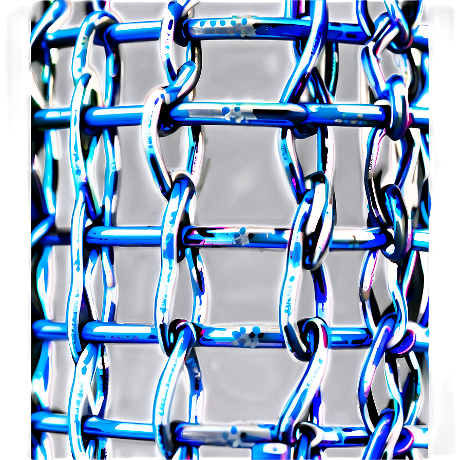 Galvanized Chain Link Fence Close-up Png 92 PNG