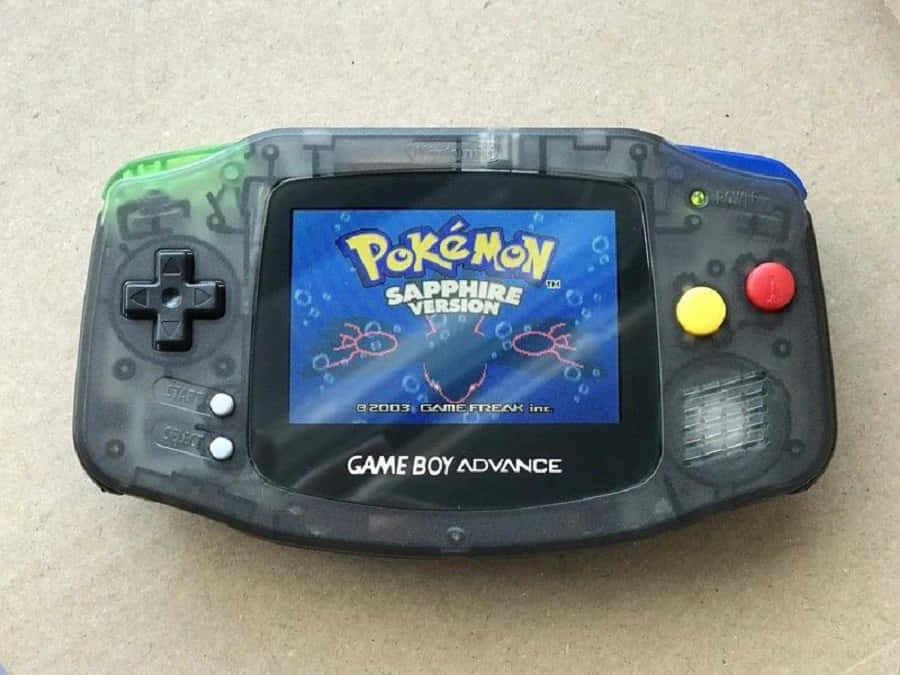 Game Boy Advance Pokemon Sapphire Wallpaper