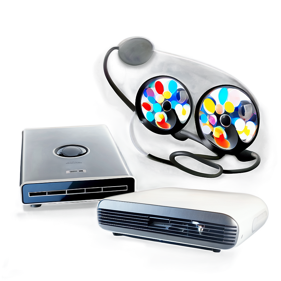 Game Console Compatible Projector Png 06122024 PNG