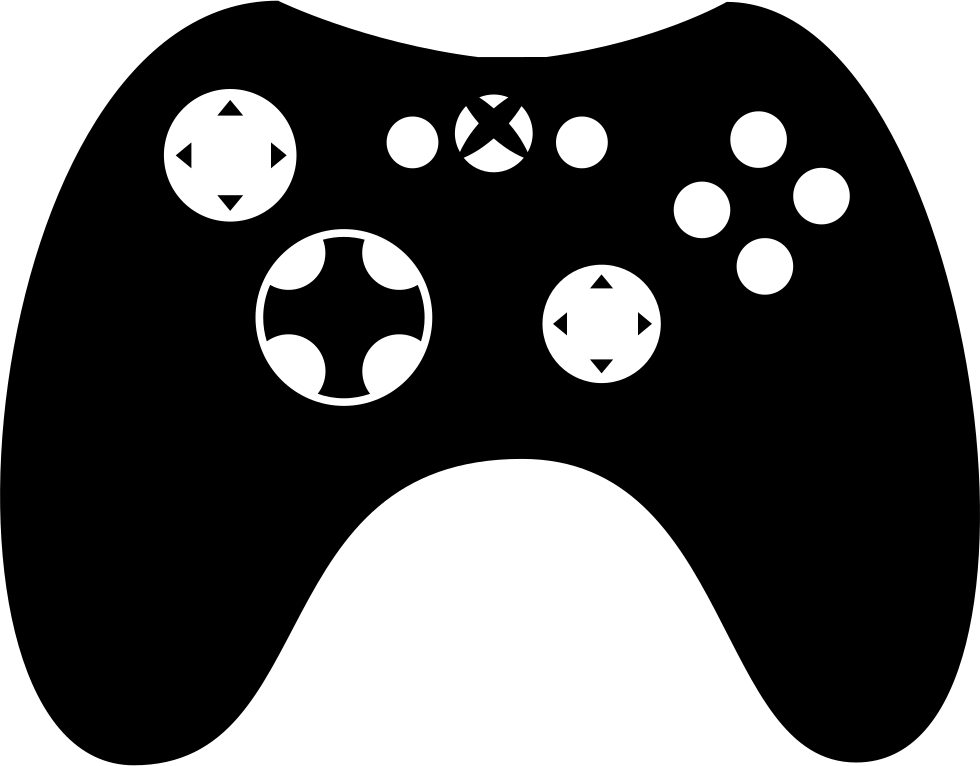 Game Controller Silhouette PNG