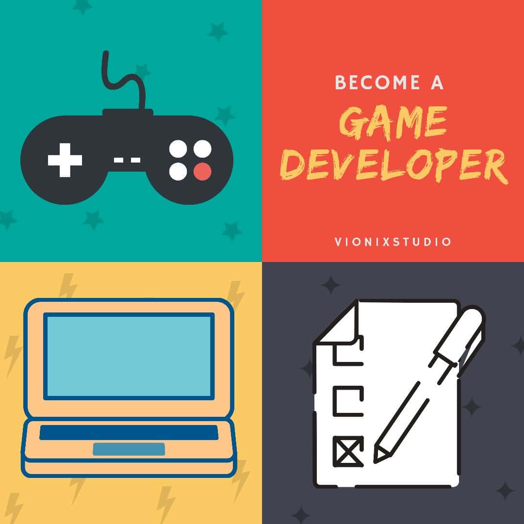 Unlock Your Potential with Game Development Wallpaper