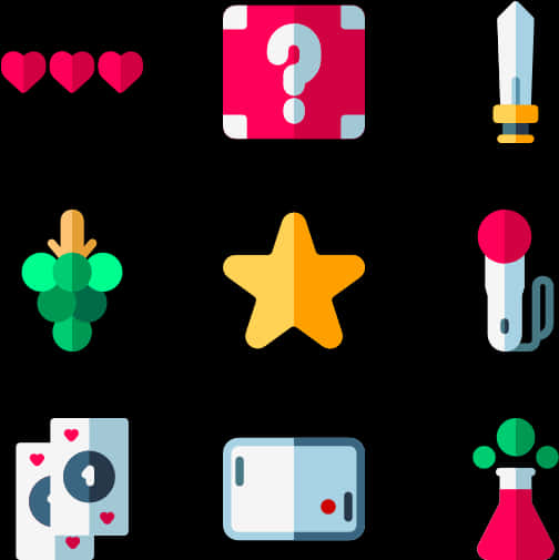 Game Icons Collection PNG