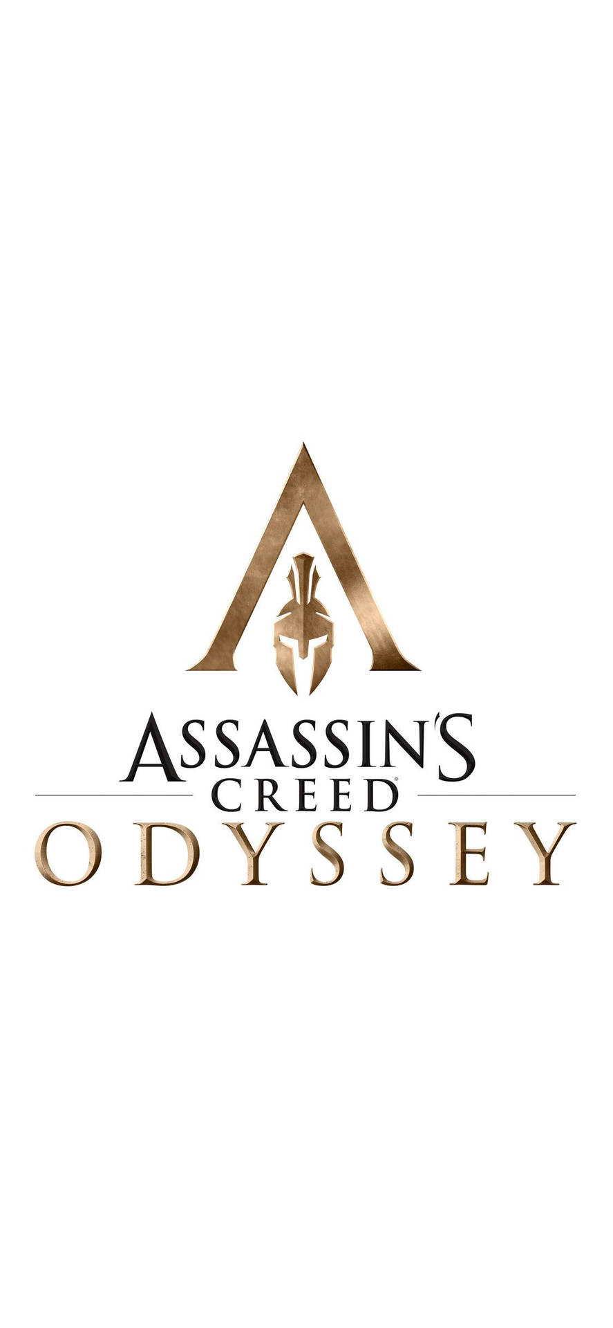 Game Logo Assassin's Creed Odyssey Iphone Wallpaper
