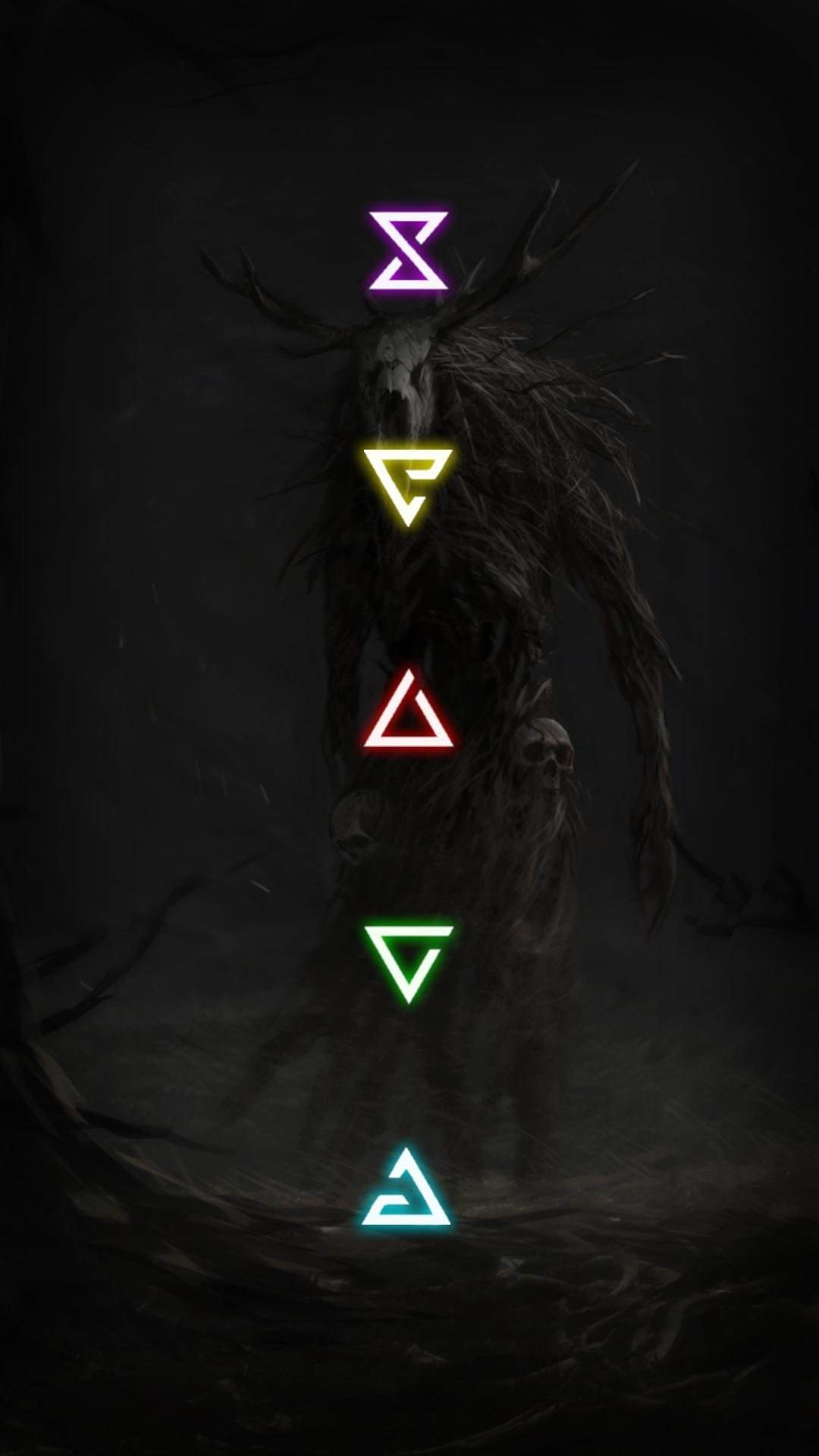 Game Magic Signs In Witcher 3 Iphone Wallpaper