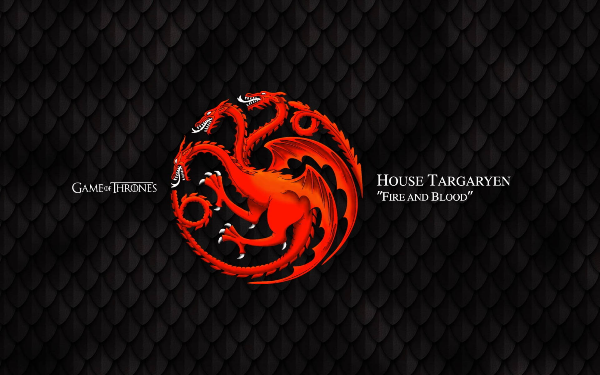 Game Of Thrones House Targaryen