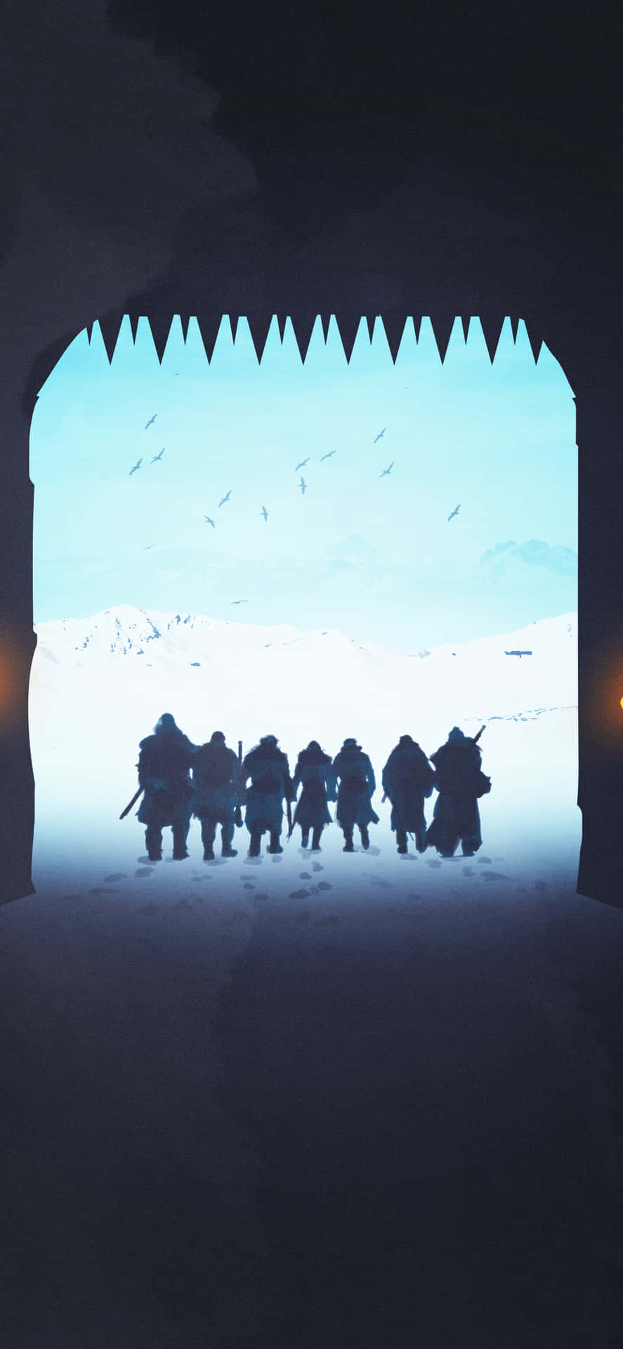 Machdich Bereit, Die Sieben Königreiche Zu Beherrschen - Der Game Of Thrones Iphone Wallpaper