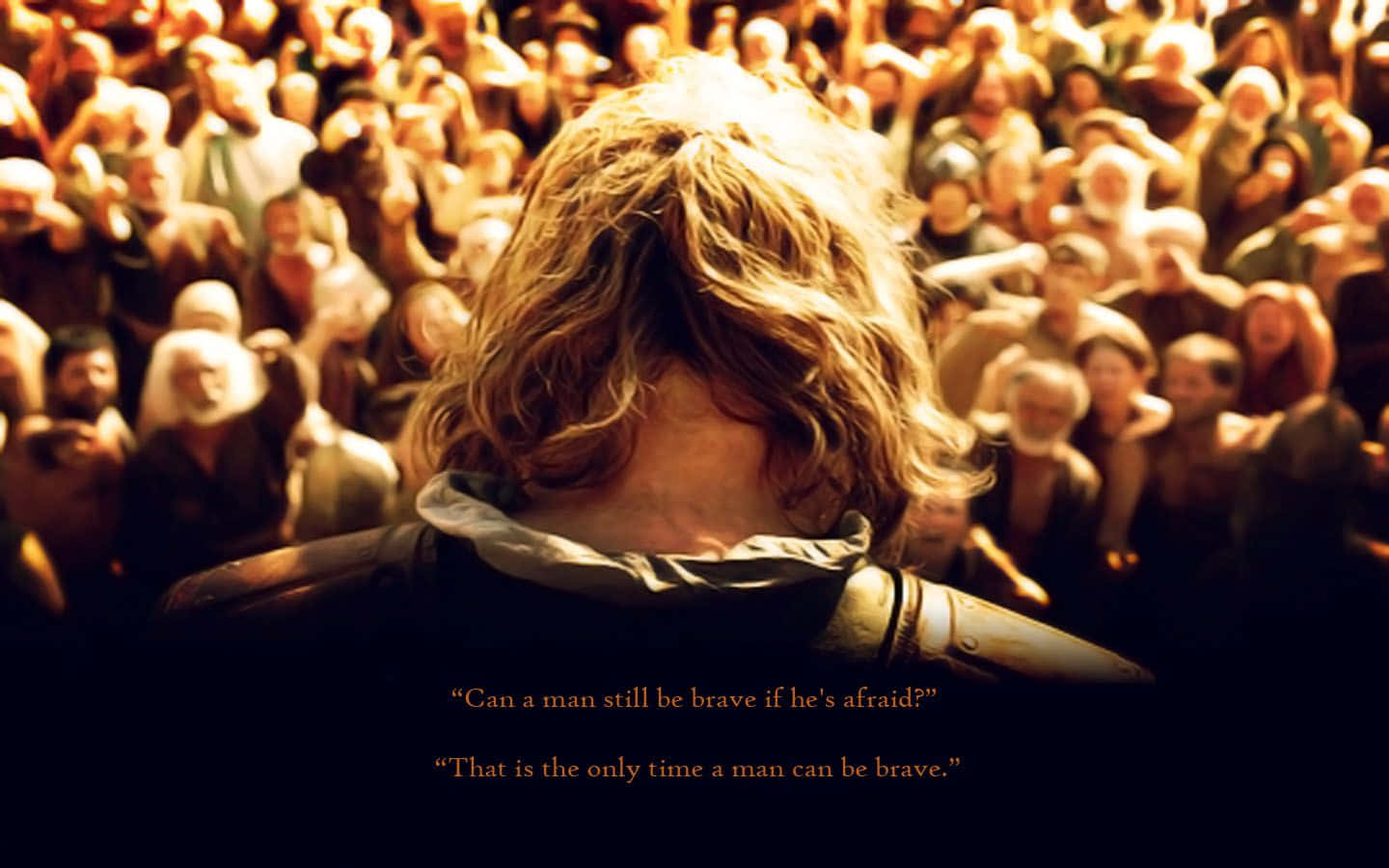 En plakat for filmen 'Herren af Ringene' Wallpaper