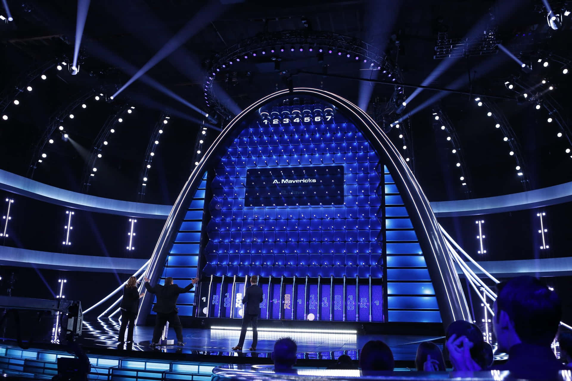 Game Show Background The Stage The Wall: Face Au Mur Game Show Background