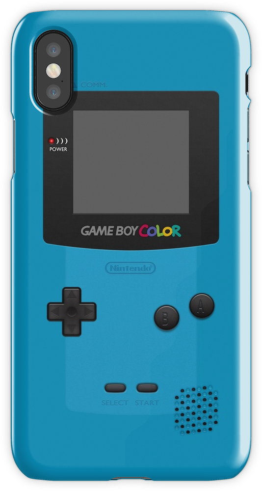 Gameboy Color Phone Case Design PNG