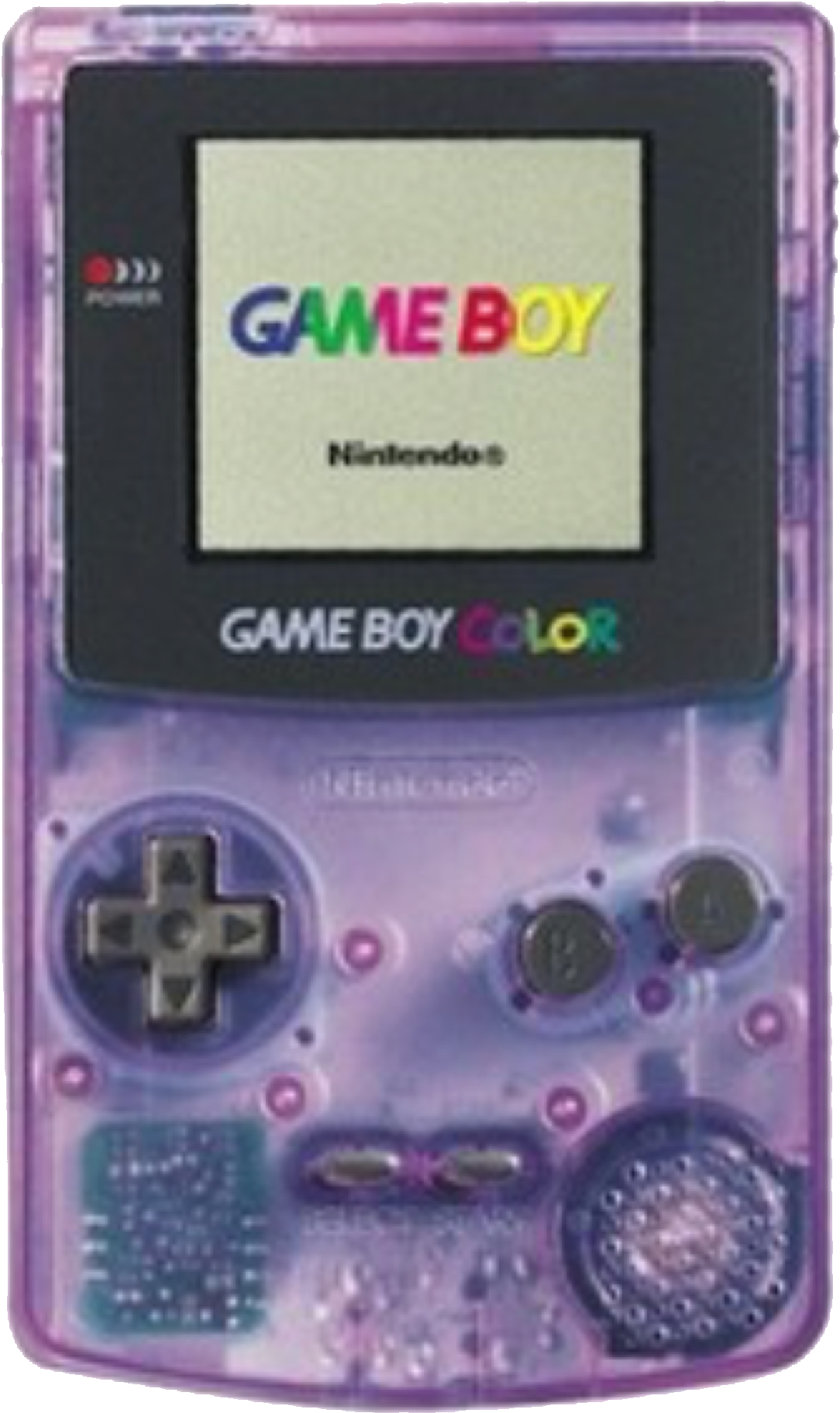 Gameboy Color Transparent Purple PNG